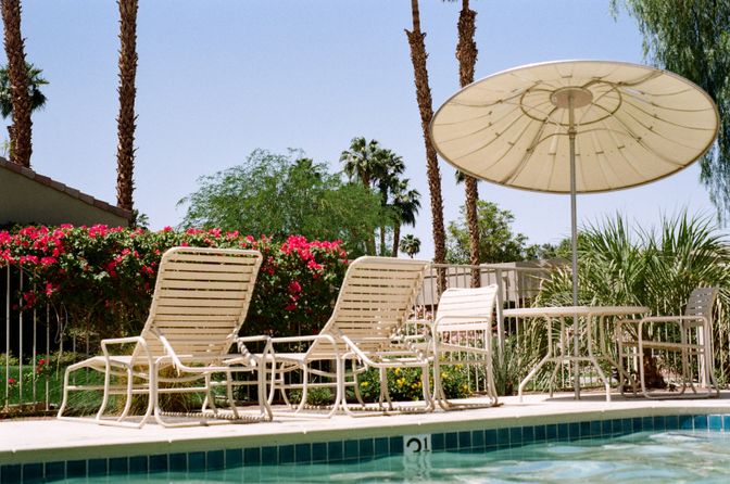 Resort-style pool at clubhouse amenity
