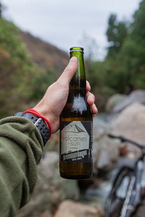 Darmowe zdjęcie z galerii z brzeg rzeki, butelka, butelka piwa