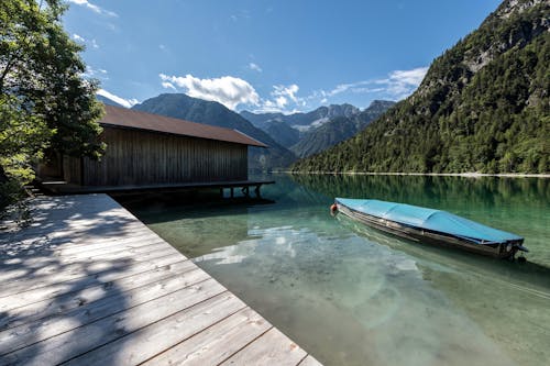 Foto stok gratis air, Austria, bergsee