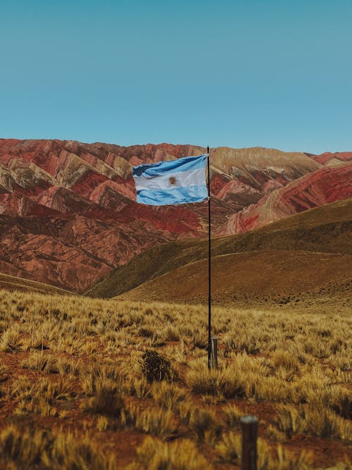Bandera Argentina en el Hornocal