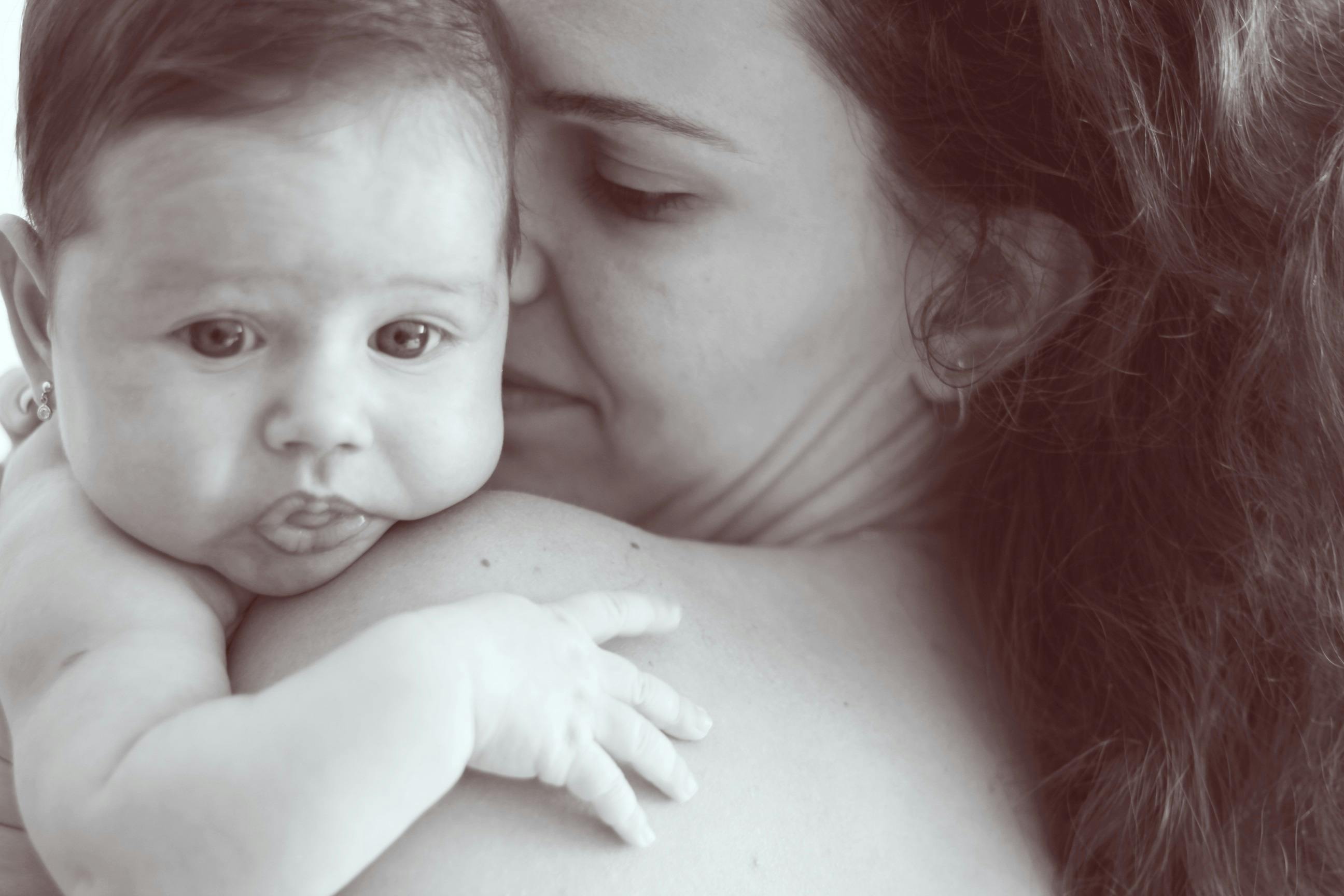 Woman Holding Baby