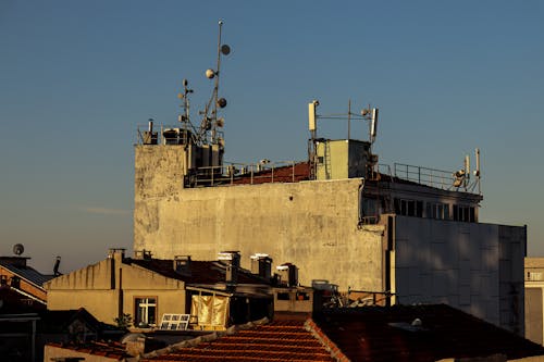 Immagine gratuita di acqua, alba, antenna