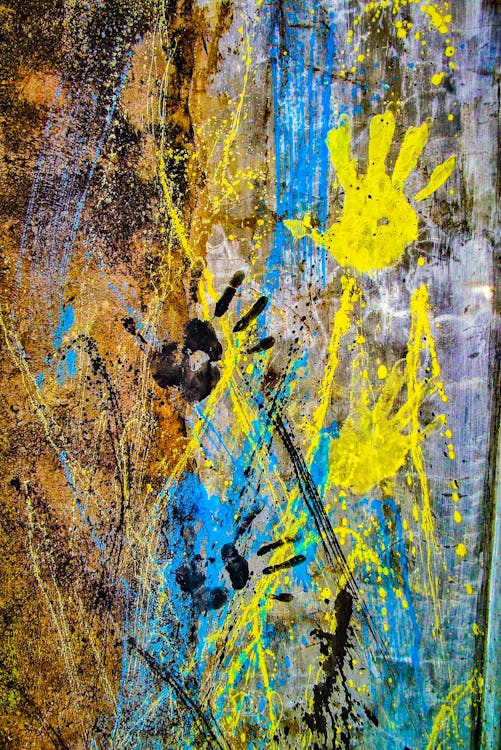Abstract Hands Paintings · Free Stock Photo