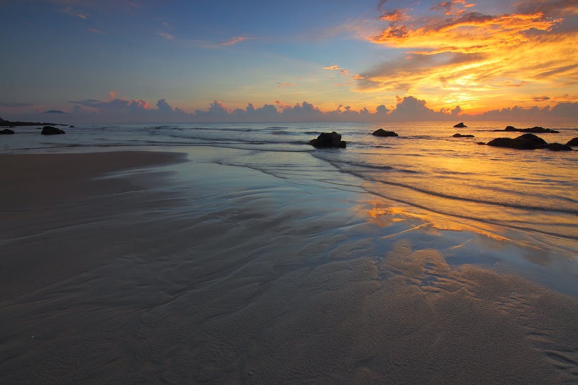 Безкоштовне стокове фото на тему «берег моря, відображення, вода» стокове фото