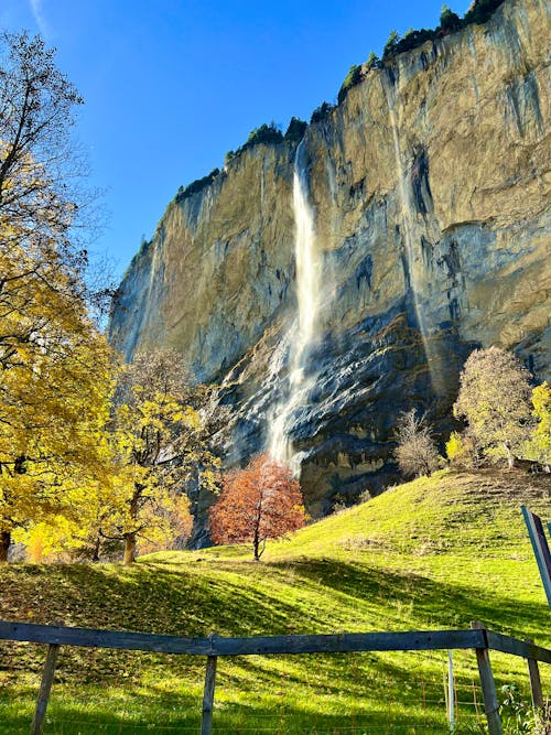 Lauterbrunnen waterfall