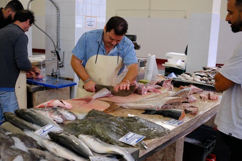 Fish Monger in Madeira