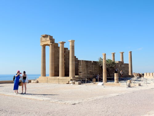 Kostenloses Stock Foto zu akropolis, rhodos