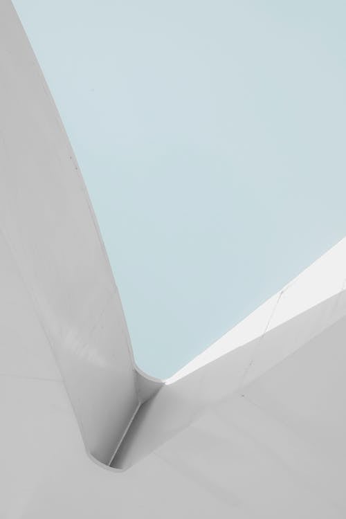 Free White Painted Wall Stock Photo