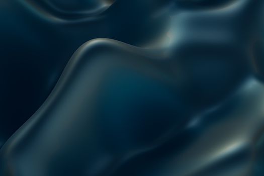 Geheimnisvolles Abstrakt & Blau – Dunkles AMOLED Wallpaper