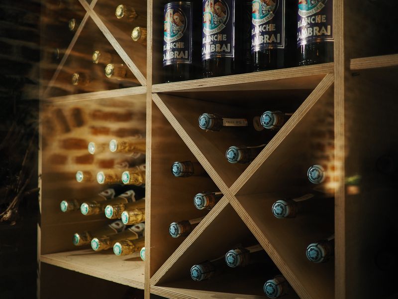 Champagne cellar