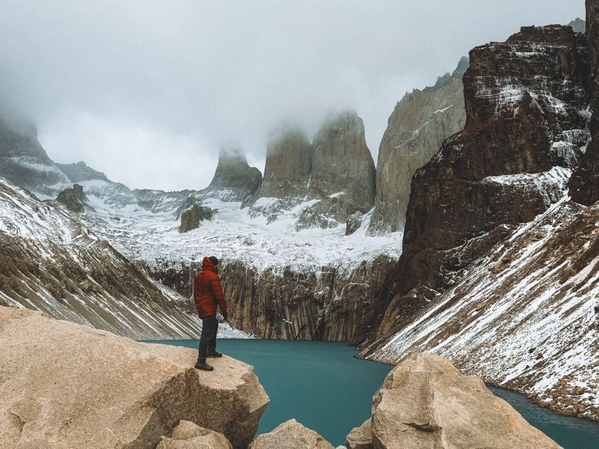 Discover the majestic snowcapped peaks and turquoise lakes of Torres del Paine in Patagonia, Chile.