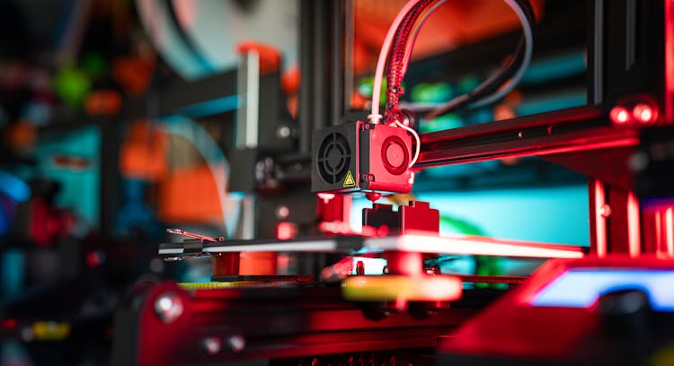 3D Printer In Laboratory