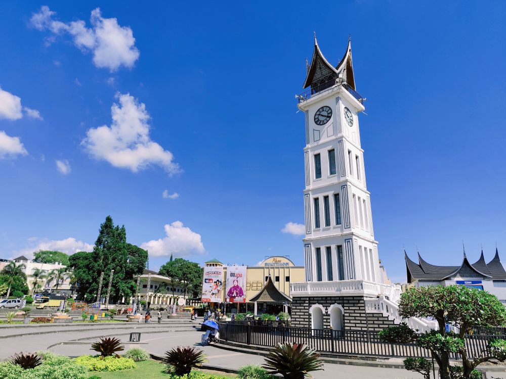 Jam Gadang Bukittinggi Free Stock Photo jam-gadang-bukittinggi-free-stock-photo