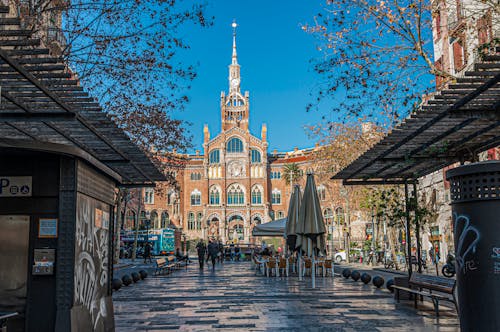 Gratis arkivbilde med arquitectura modernista, luis domenech y montaner, modernismo catalán