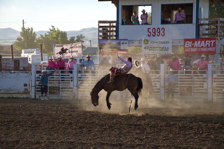 Photo Of Man Doing Rodeo