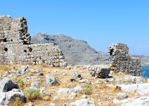 Kostenloses Stock Foto zu alte burg, alte ruine, festungsmauer