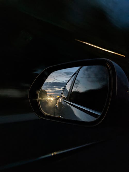 Foto profissional grátis de automóvel, espelho, espelho de carro