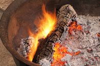 Burning Wood