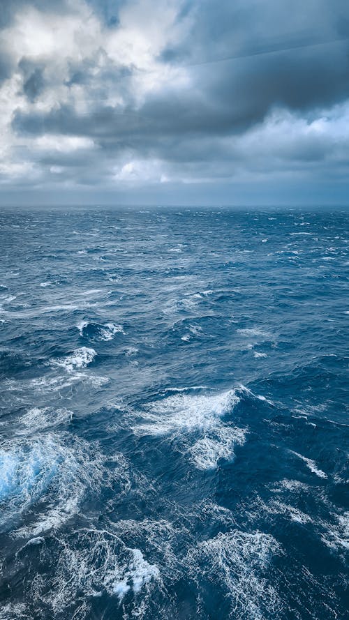 Free stock photo of ocean, rough seas, waves