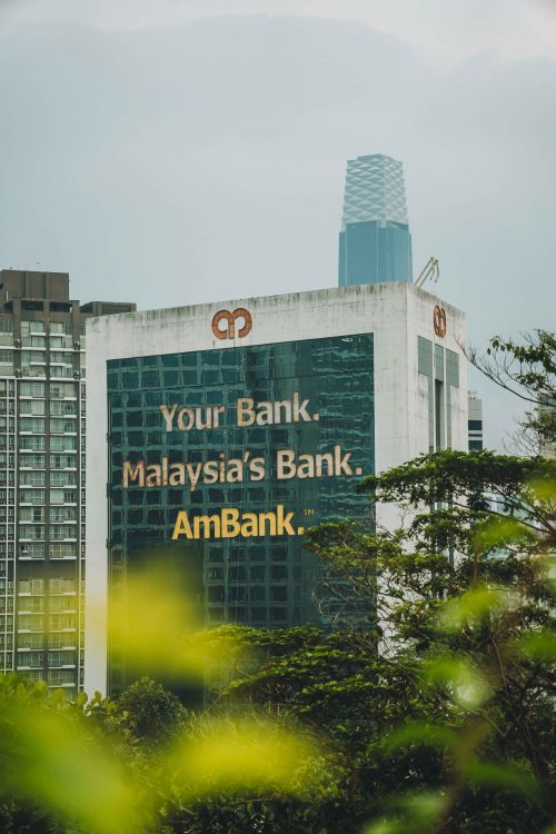 AmBank Office Building in City in Malaysia · Free Stock Photo