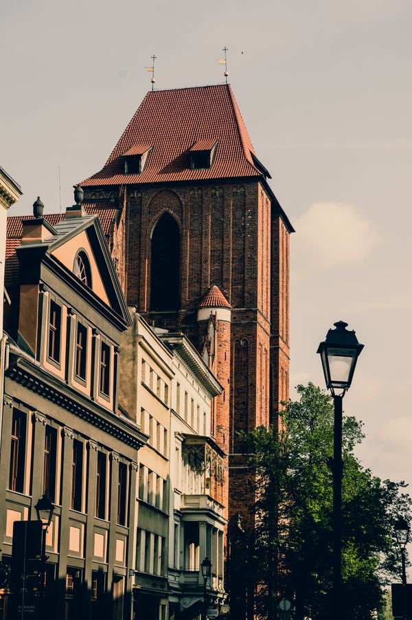 Gotyckie kamienice w Toruniu