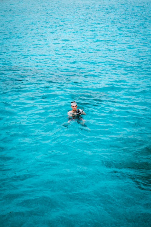 Free stock photo of blue water, cyprus, snorkel