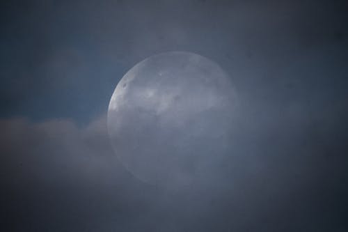 Fotobanka s bezplatnými fotkami na tému jahodový mesiac, mesiac, mlhavý mesiac