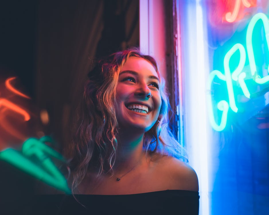 Close-Up Photography of Smiling Woman