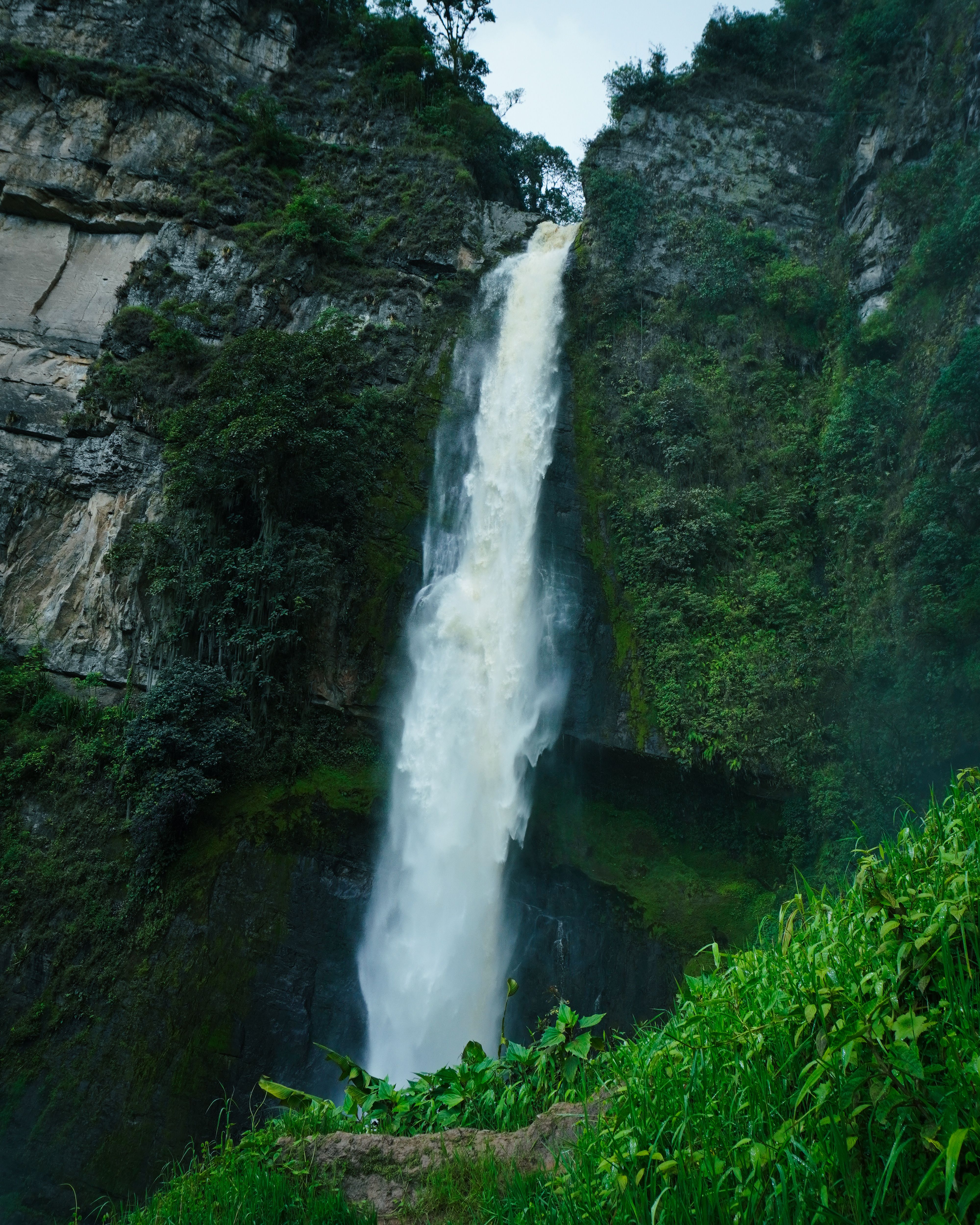Waterfall Among Rocks · Free Stock Photo
