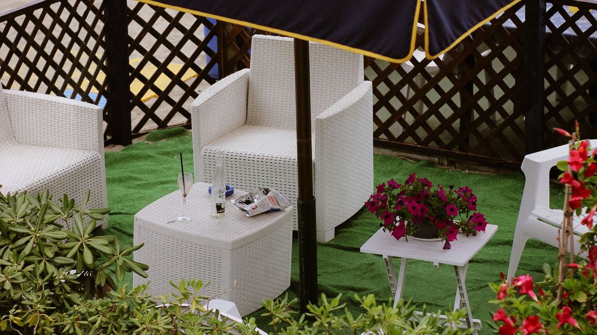 Ambiance estivale sur la terrasse