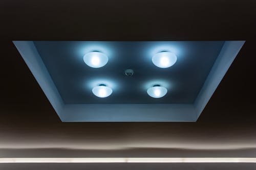 Základová fotografie zdarma na téma strop, žárovky