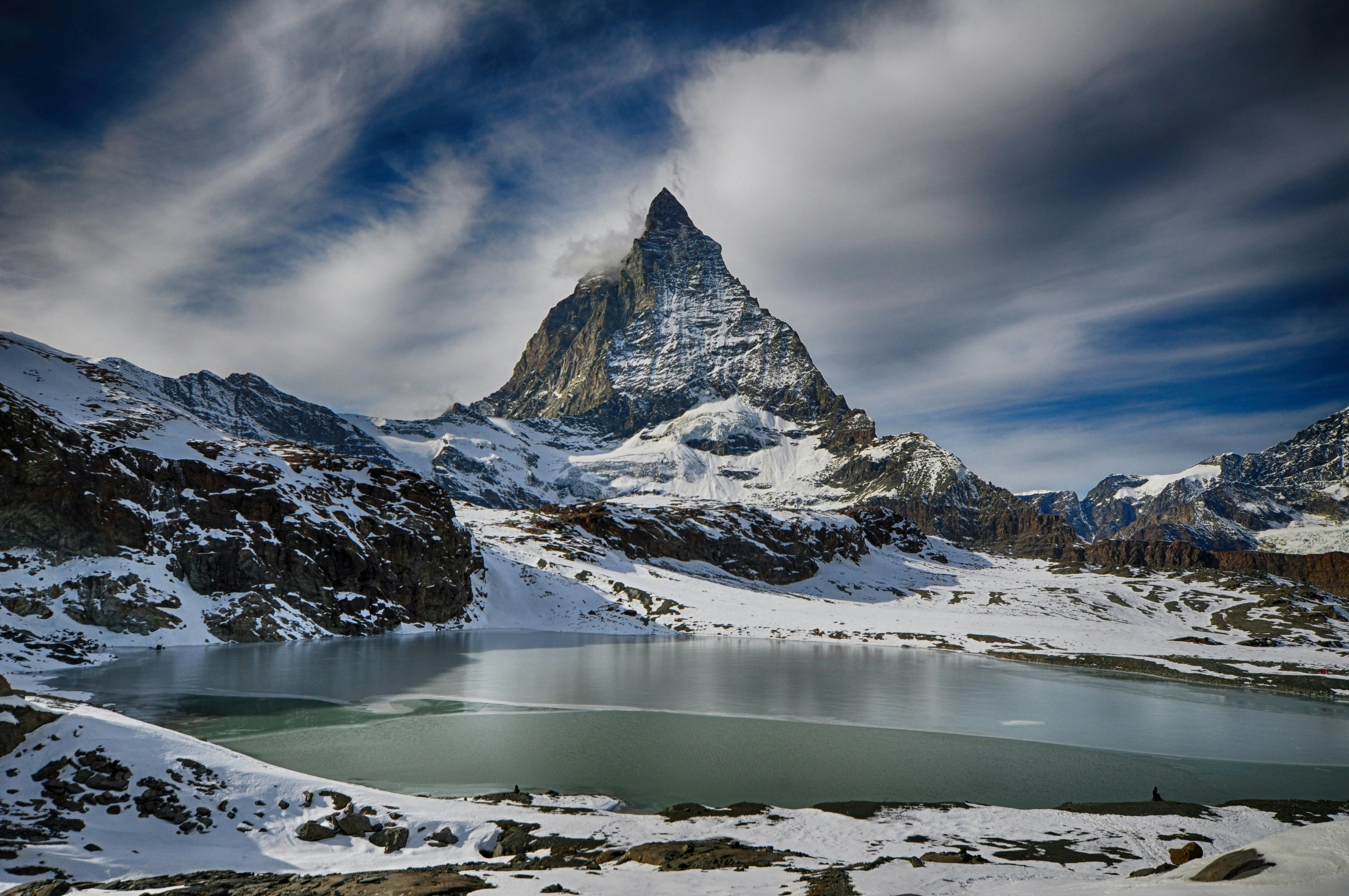 Portrait display, vertical, nature, landscape, mountains, dusk, snow,  Matterhorn, HD phone wallpaper | Peakpx