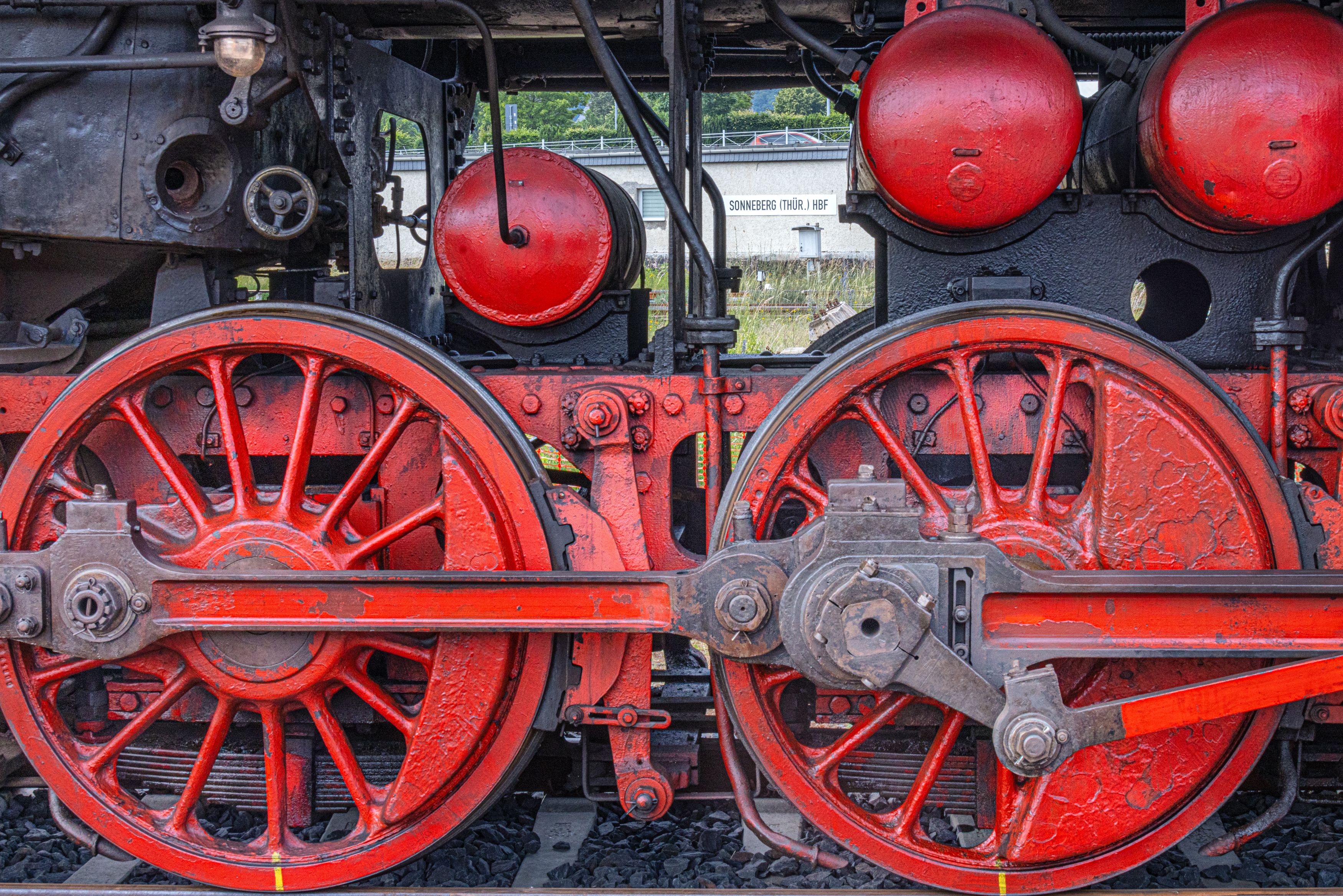 Railway or tramway locomotives or rolling stock; parts, hooks and other coupling devices, buffers and parts thereof