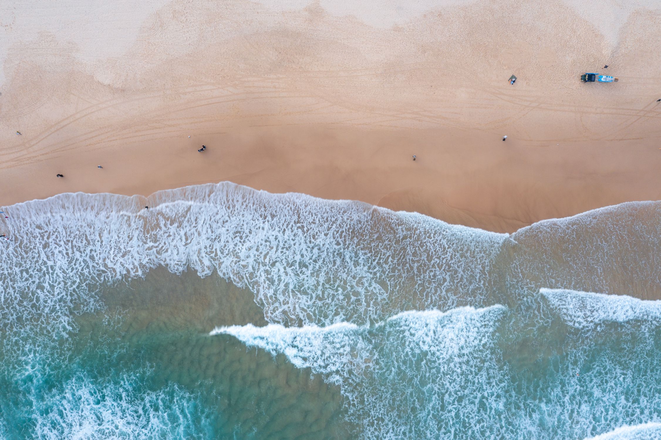 Birds Eye View of Sea Shore · Free Stock Photo