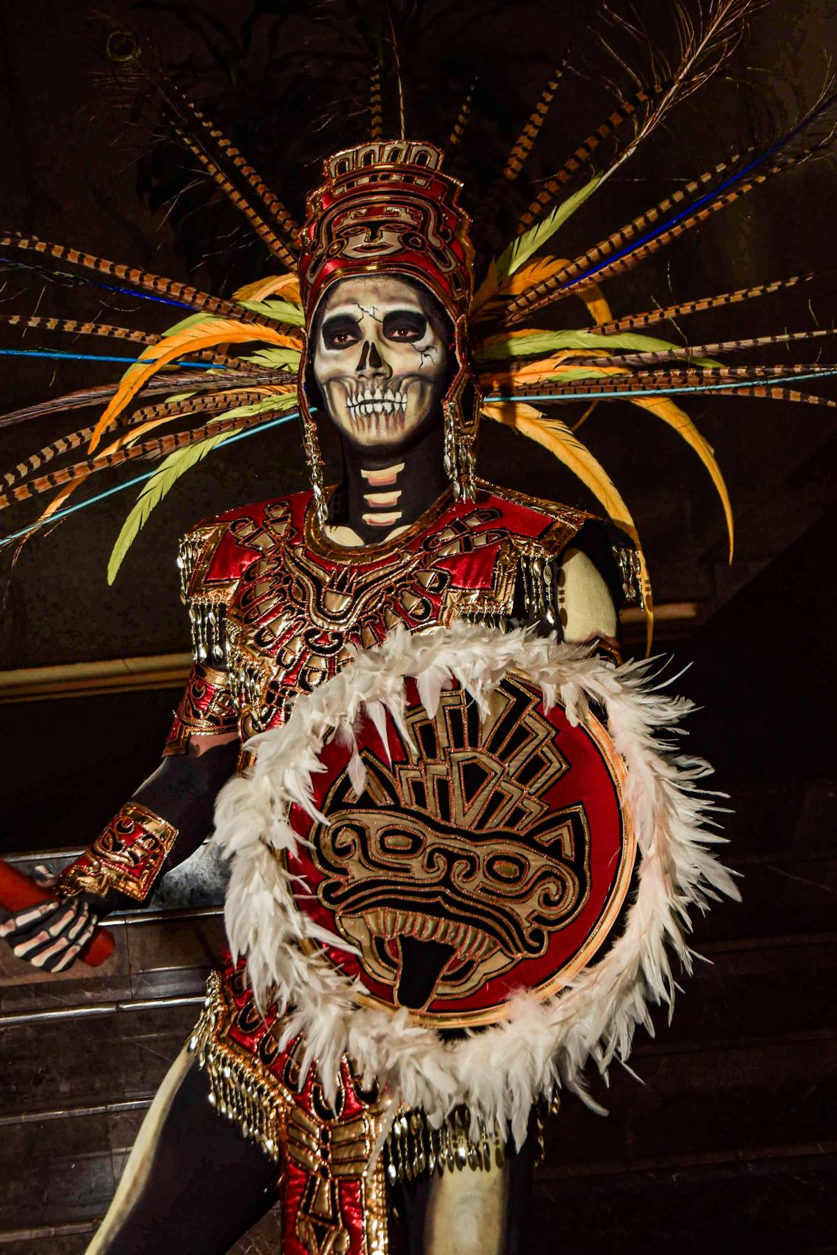 Man in Aztec Warrior Costume · Free Stock Photo