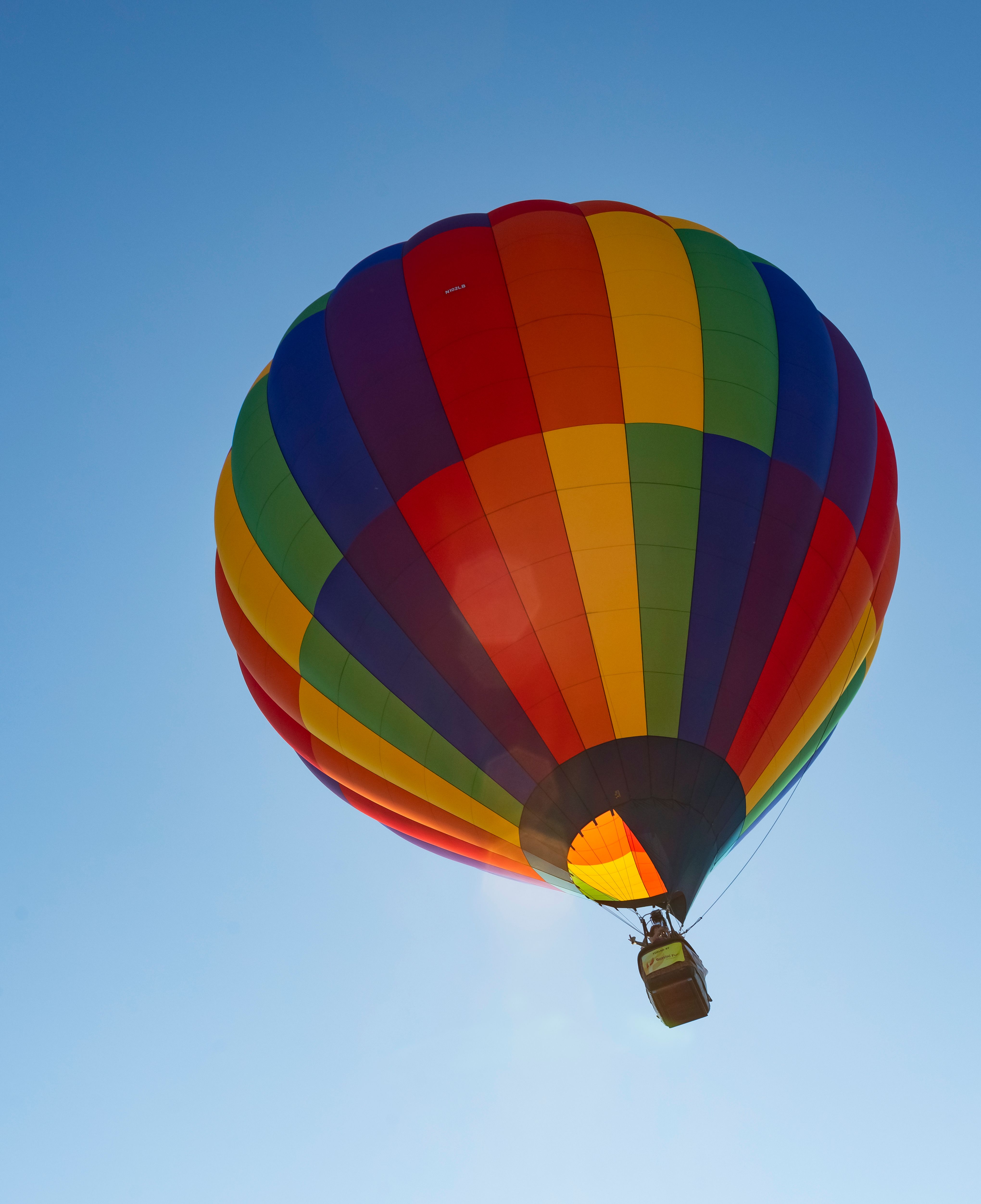 gratis-stockfoto-van-heteluchtballon-kleuren