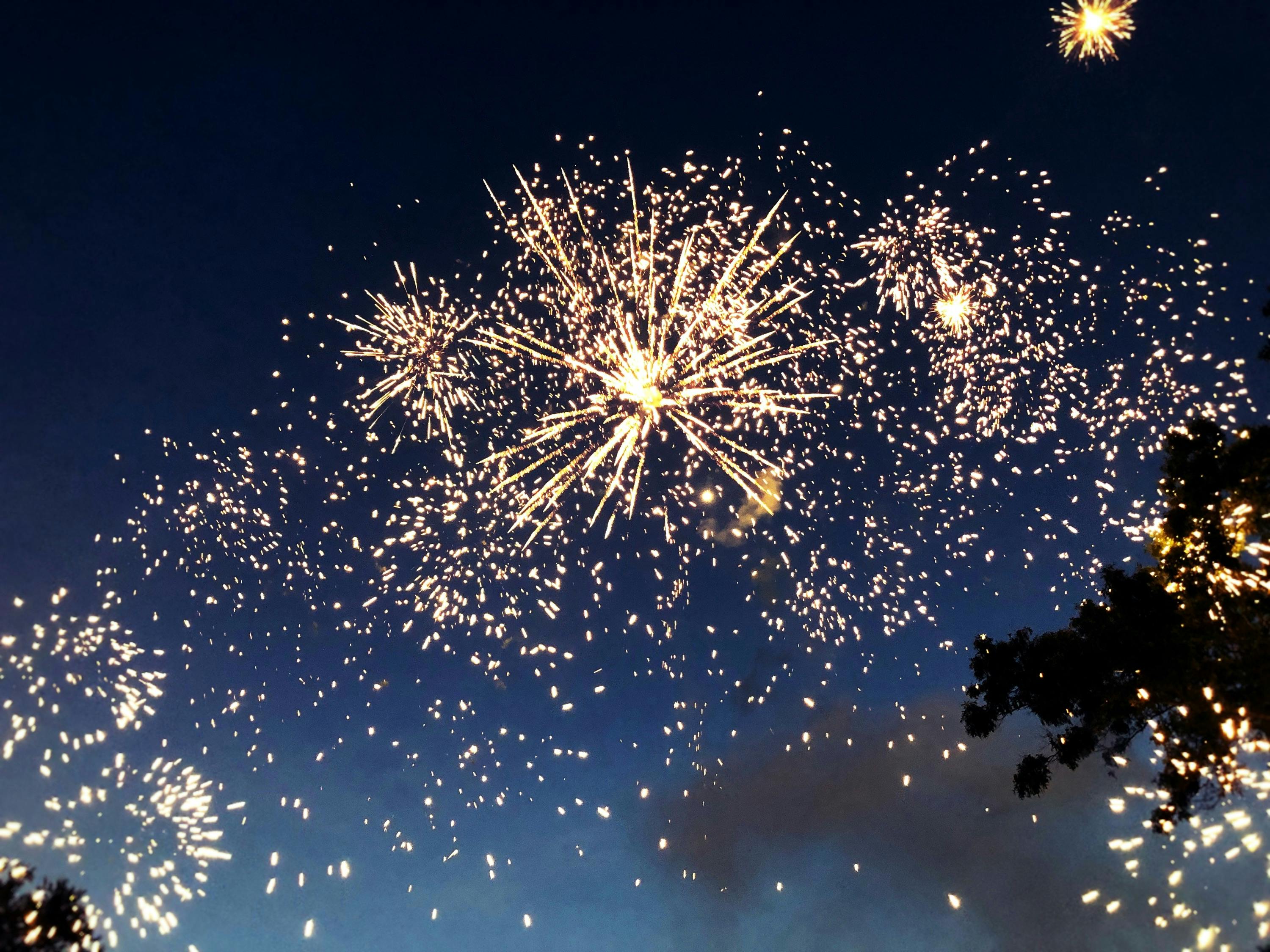 Free stock photo of evening, evening lights, firework