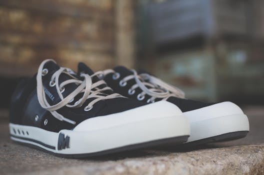 Free stock photo of fashion, shoes, blur, sport