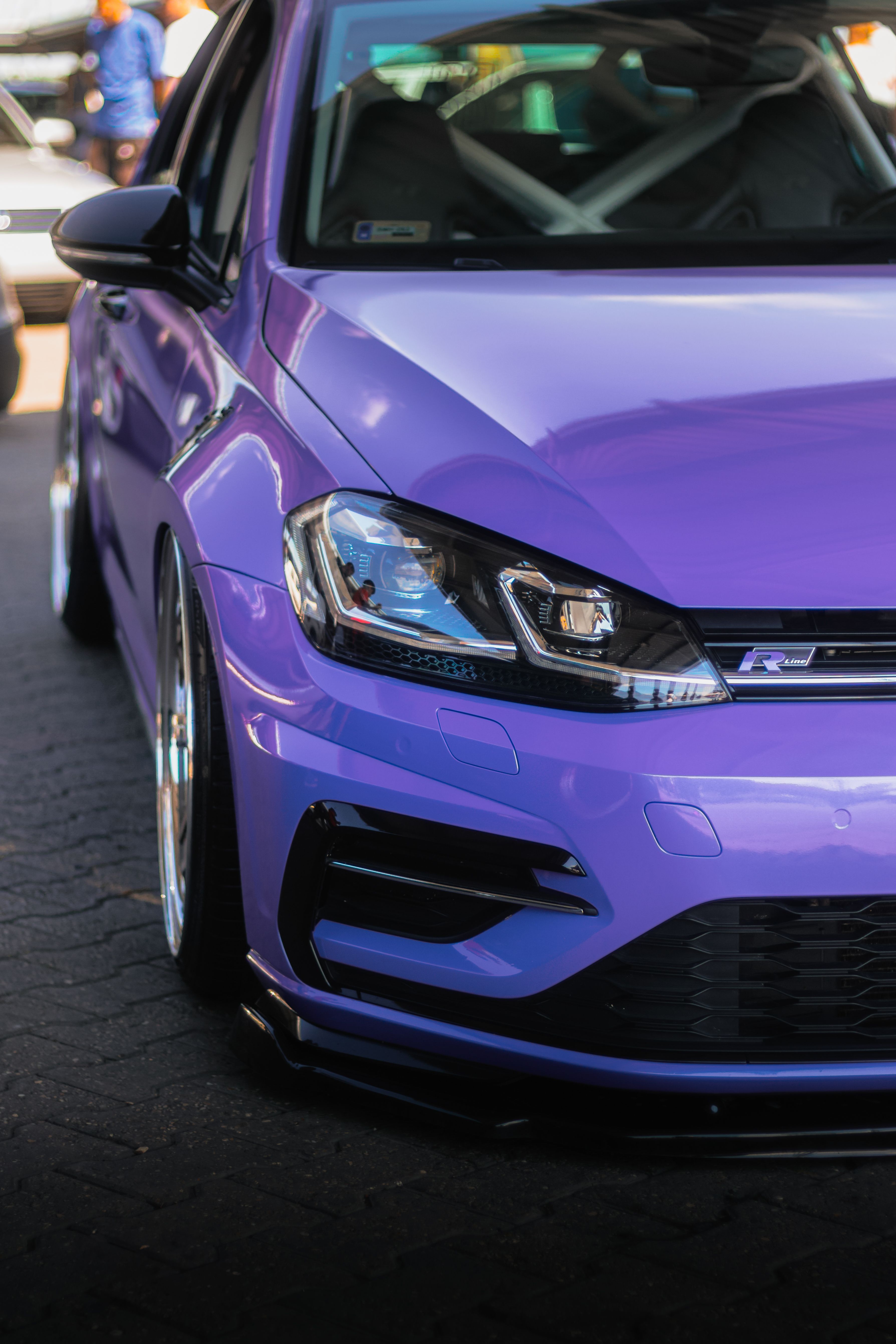Front of a Golf R Car · Free Stock Photo