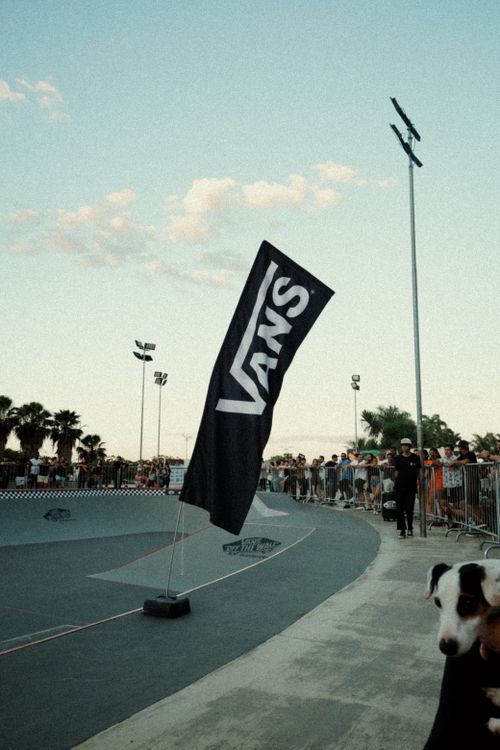 Free vans skateboard Stock Photo