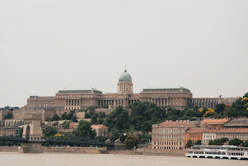 Free A view of budapest from the river Stock Photo