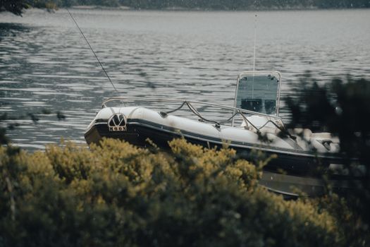 Boat Parked on the Sea Shore