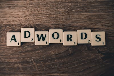 Letters spelling out ‘adwords’ for chiropractic SEO marketing