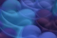 AI Generated Abstract in Shades of Blue