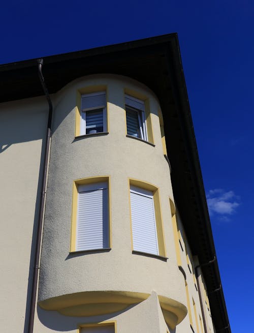 Free stock photo of blue sky, german architecture, windows