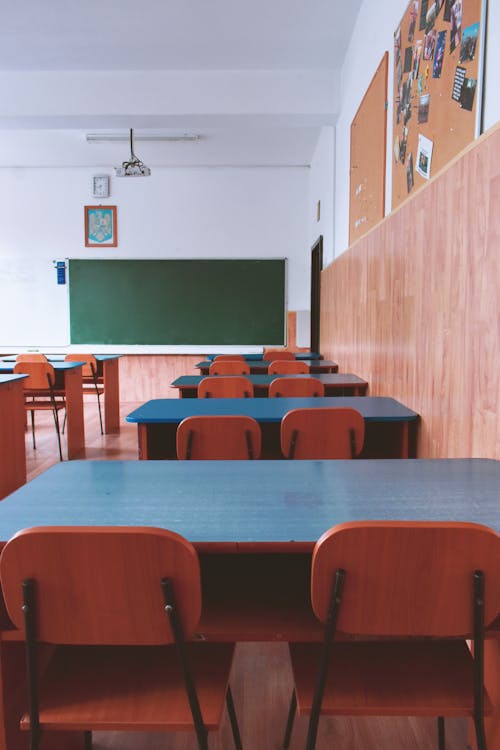 Free Photo of Empty Class Room Stock Photo