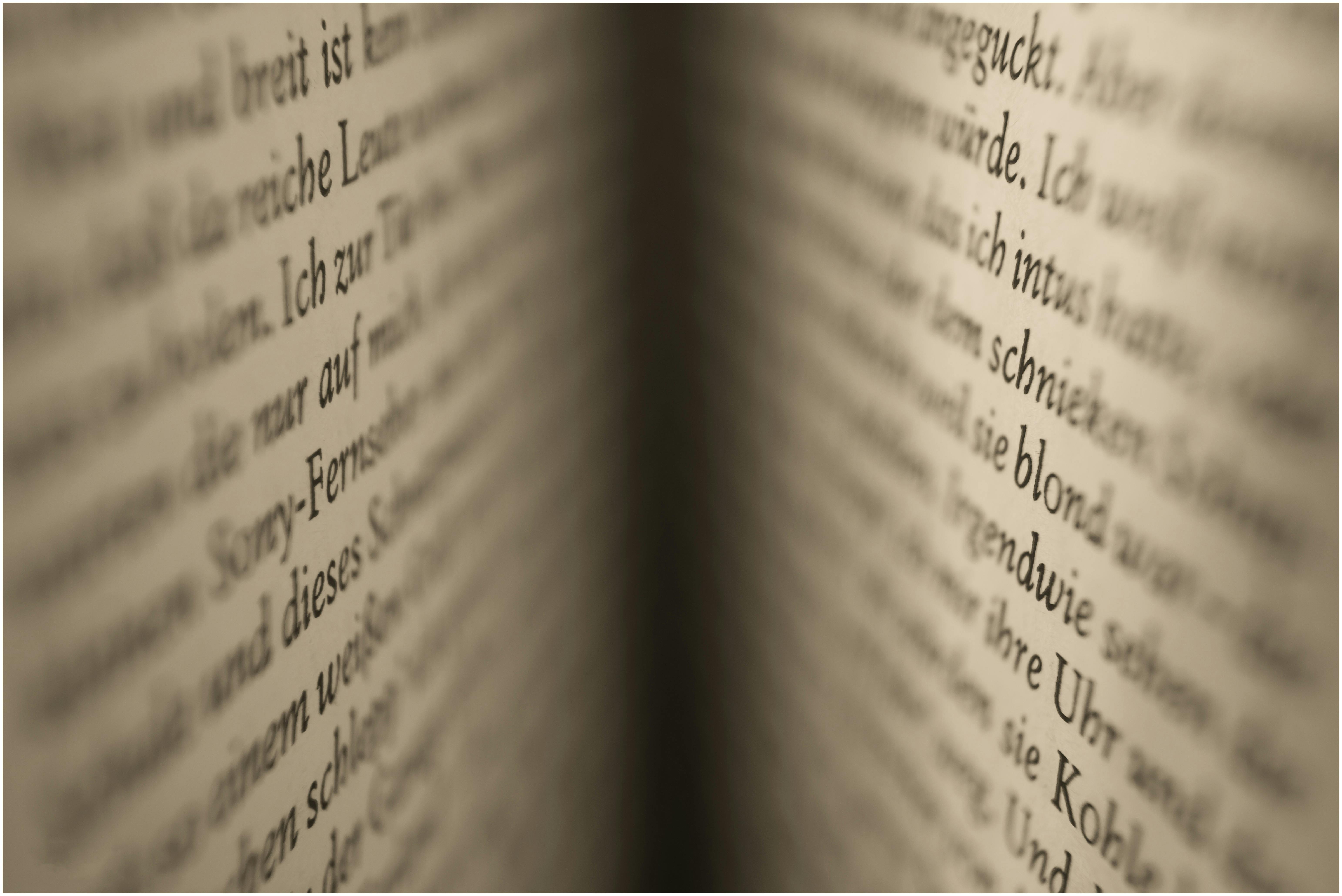 Free Stock Photo Of Blur Book Close Up