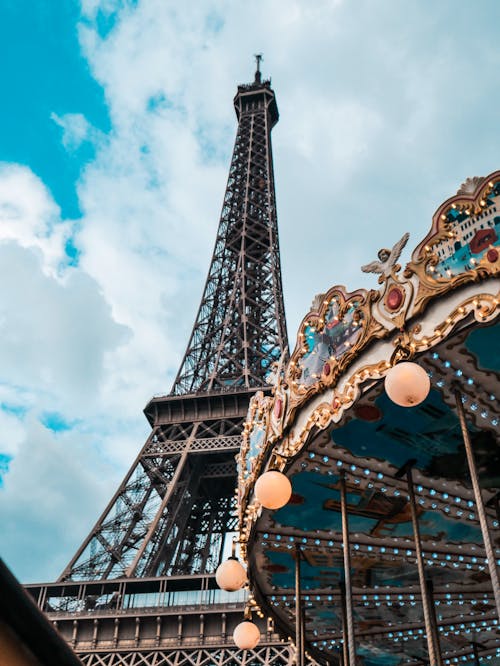 Foto d'estoc gratuïta de cavallets, eiffel, fita