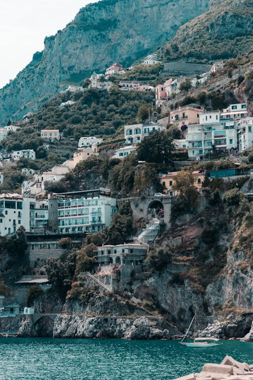 Gratis arkivbilde med amalfi, amalfikysten, arkitektur