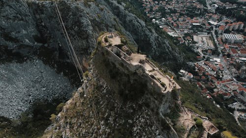 Kostenloses Stock Foto zu adriatische küste, architektur, berg
